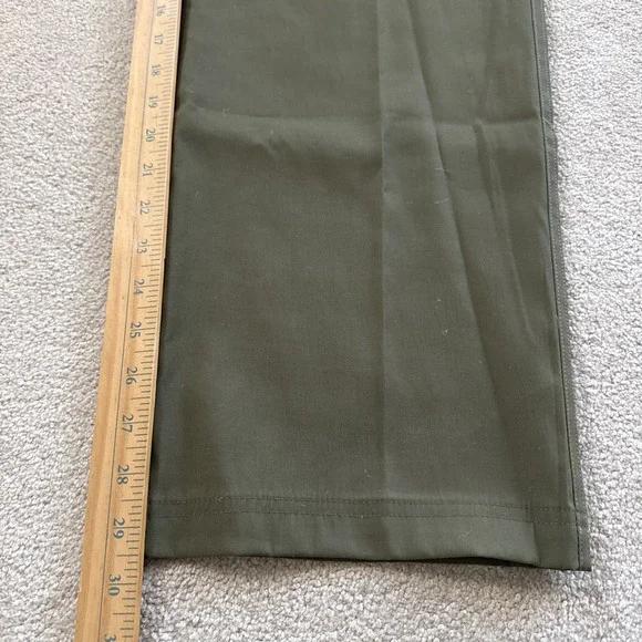 Orvis Tech Trek Pants 38x30 Olive Green Hiking Fishing Water Repellent Stretch - Picture 7 of 11